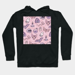 Spooky Pink Pastel Pattern Hoodie